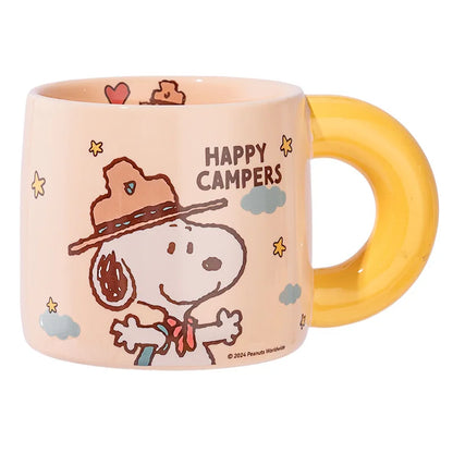460ML Graduation Ceramic Mug Snoopy Cup