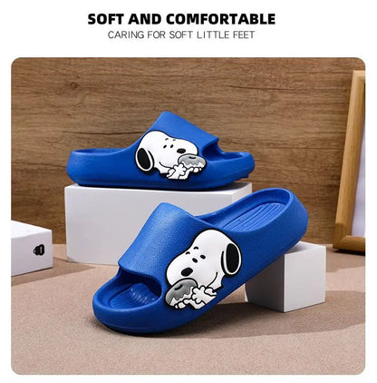 MINISO Snoopy Non Slip Indoor Slippers Snoopy Slippers