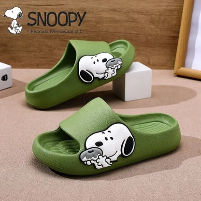 MINISO Snoopy Non Slip Indoor Slippers Snoopy Slippers