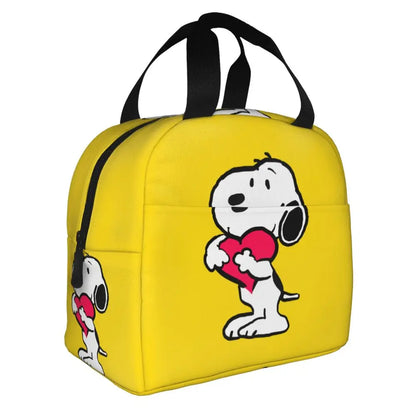 Snoopy Backpack Halloween Insulated Lunch Bag 22x20x13cm