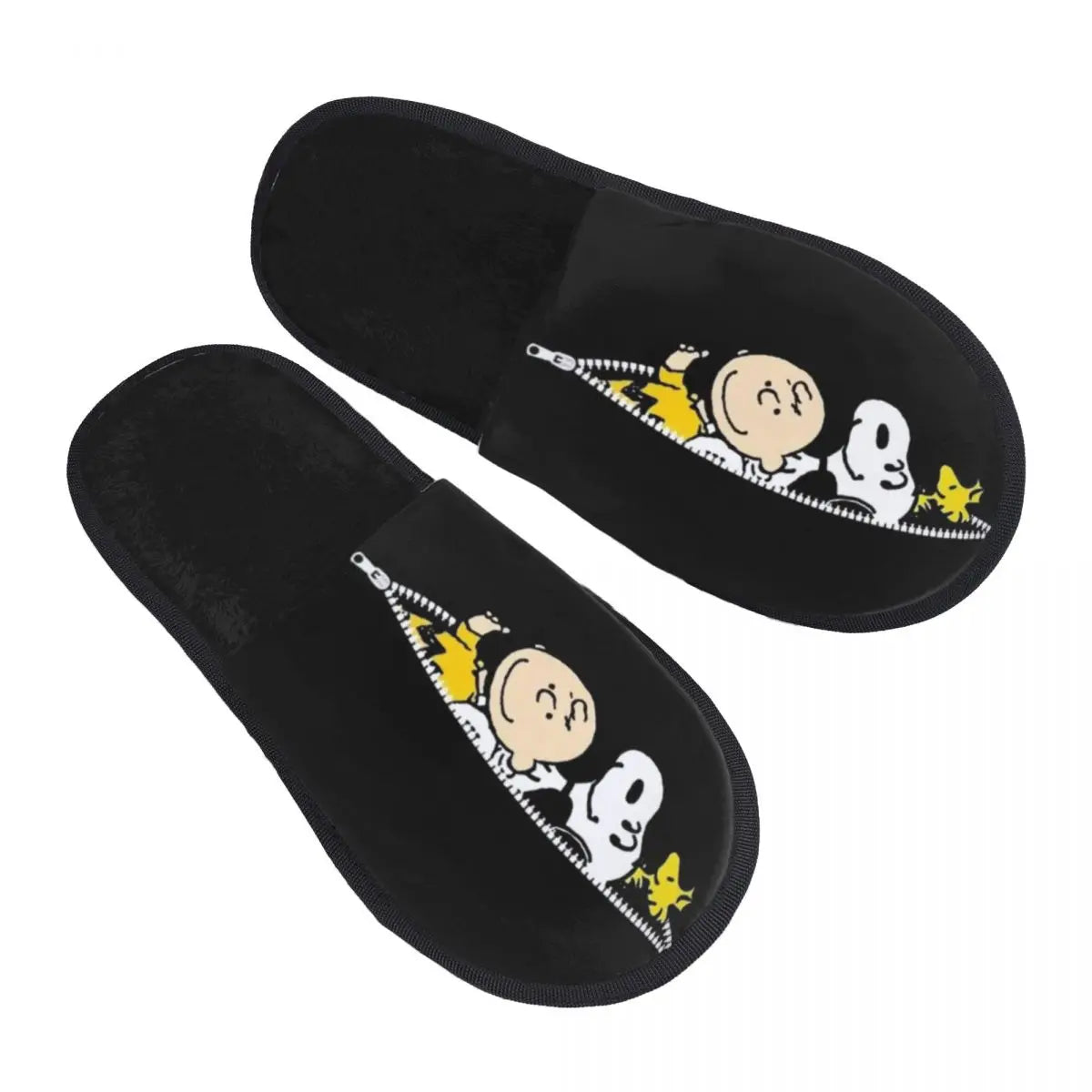 Memory Foam Women Slippers Four Leaf Clover Snoopy Slippers