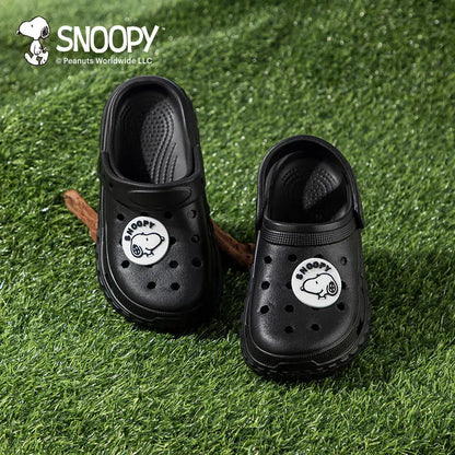 Cartoon Crocs Anti Slip Snoopy Shoes