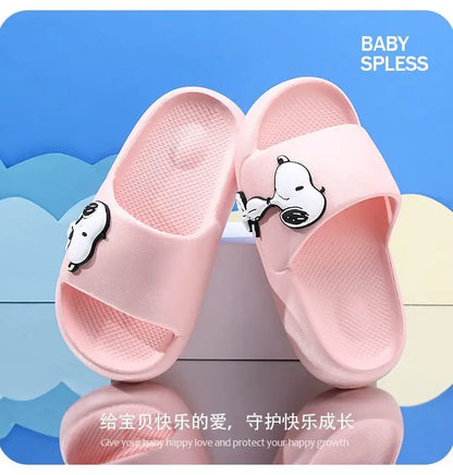 Snoopy Cartoon Slippers Lightweight Anti Slip Snoopy Shoes