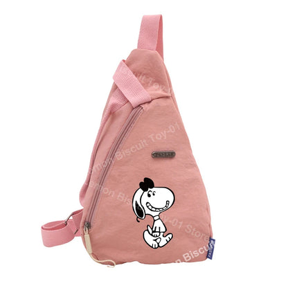 Snoopy Backpack Chest Bag Unisex Crossbody Phone Pouch