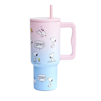 Insulated Stainless Steel Water Cup Straw 2025 Snoopy Cup