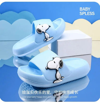 Snoopy Cartoon Slippers Lightweight Anti Slip Snoopy Shoes