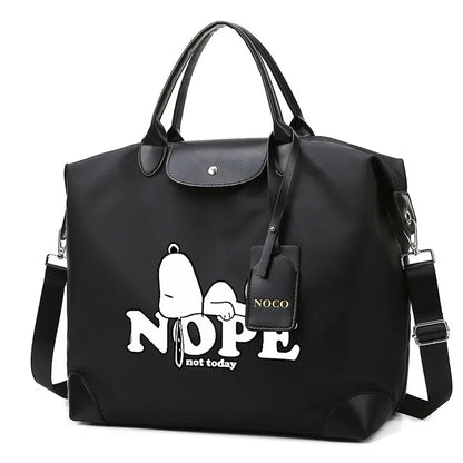 Snoopy Backpack Large Anime Travel Bag For Women 41x16x33cm
