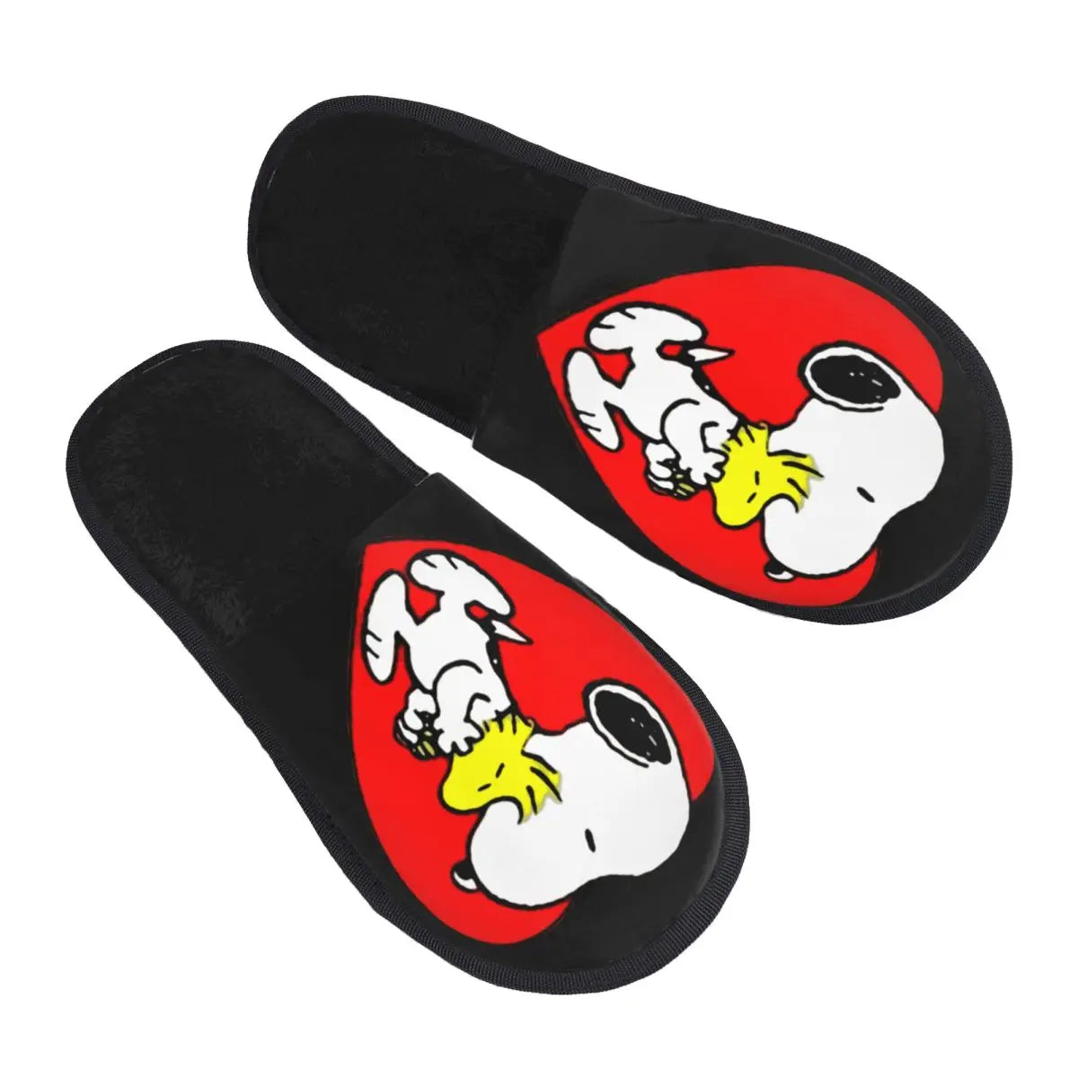 Anime Pattern Memory Foam Slippers Snoopy Slippers