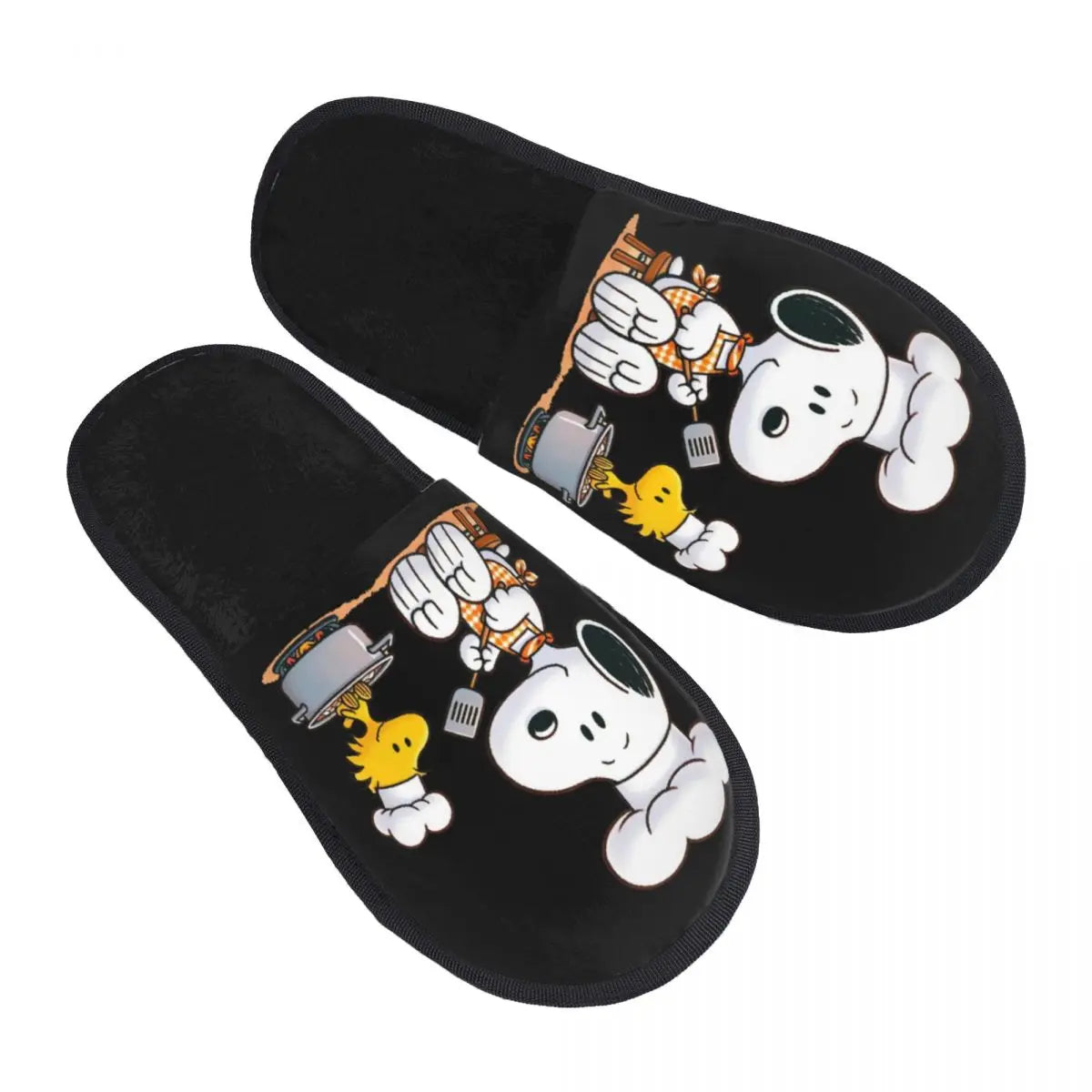 Memory Foam Women Slippers Four Leaf Clover Snoopy Slippers