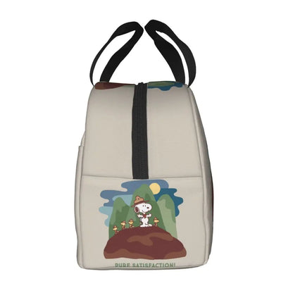 Snoopy Backpack Halloween Insulated Lunch Bag 22x20x13cm