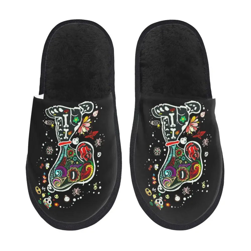 Memory Foam Women Slippers Four Leaf Clover Snoopy Slippers