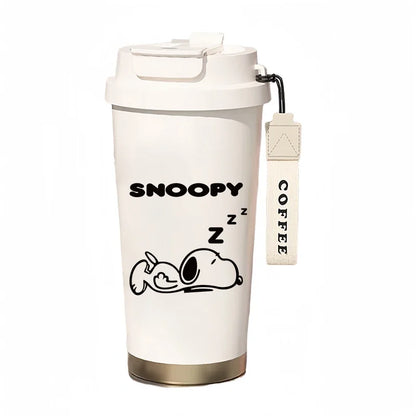 500ml Thermos Bottle Portable Snoopy Cup