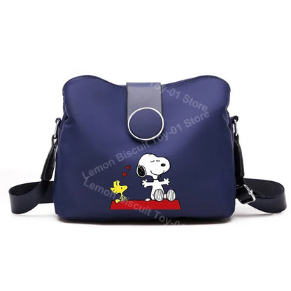 Snoopy Backpack Crossbody Nylon Shoulder Bag Licensed