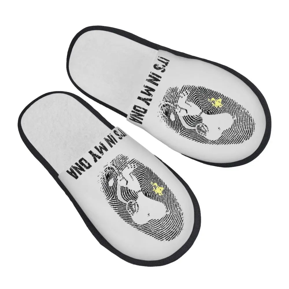Memory Foam Women Slippers Four Leaf Clover Snoopy Slippers