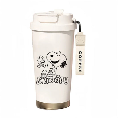 500ml Thermos Bottle Portable Snoopy Cup