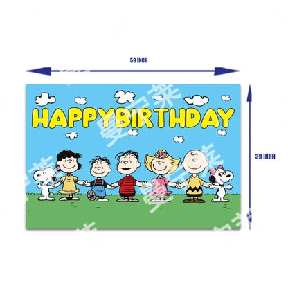Party Themed Disposable Plates and Cups Snoopy Cup