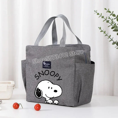 Snoopy Backpack Insulated Lunch Bag Bento Pack Ice Pack