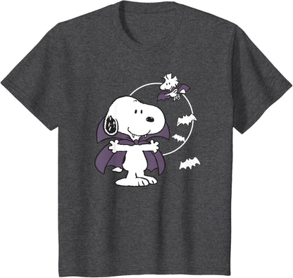 Halloween Vampire Tee Cotton Snoopy Shirt