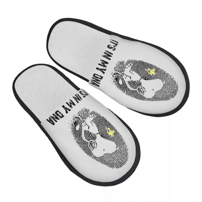 Memory Foam Women Slippers Four Leaf Clover Snoopy Slippers