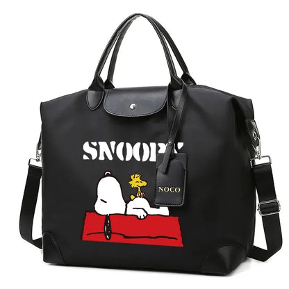 Snoopy Backpack Large Anime Travel Bag For Women 41x16x33cm