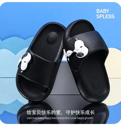 Snoopy Cartoon Slippers Lightweight Anti Slip Snoopy Shoes