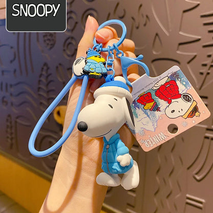 Key Chain Christmas Bag Charm Snoopy Keychain