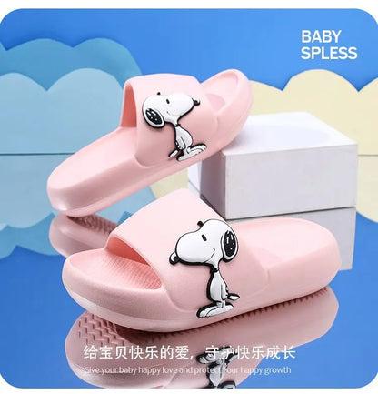 Snoopy Cartoon Slippers Lightweight Anti Slip Snoopy Shoes