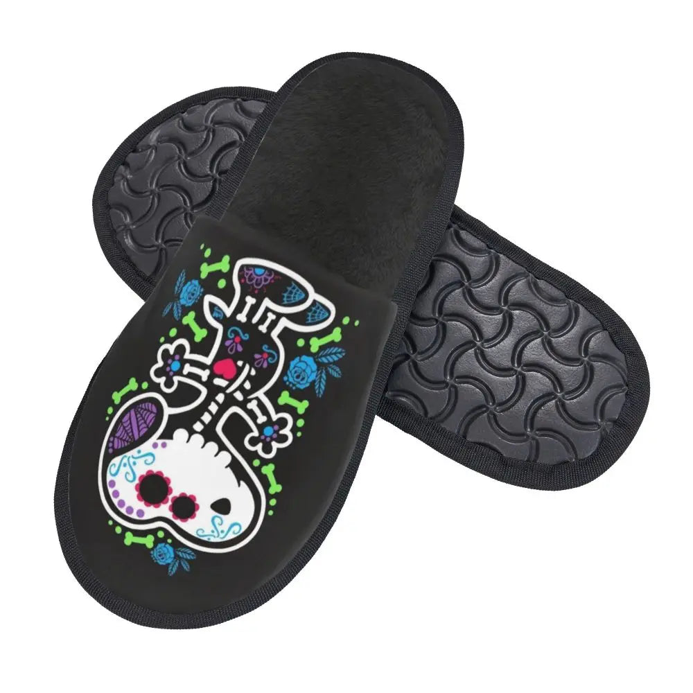 Memory Foam Women Slippers Four Leaf Clover Snoopy Slippers