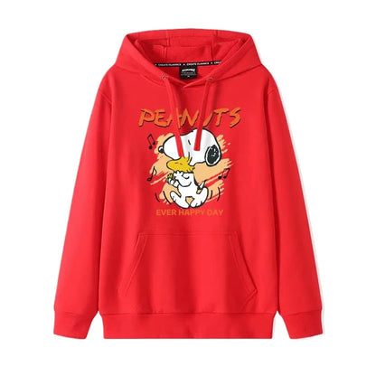Velvet Hooded Sweatshirt Snoopy Stuffed Sweatshirt