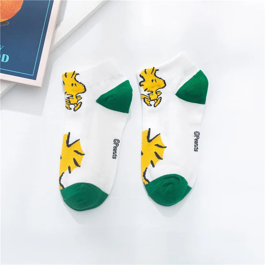 Low Tube Socks Women Men Cute Snoopy Socks