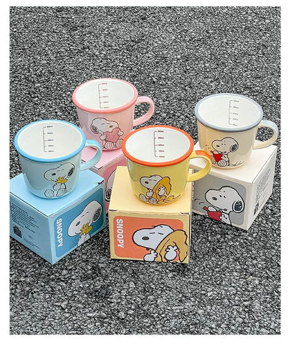 Couple Coffee Mugs Snoopy Cup