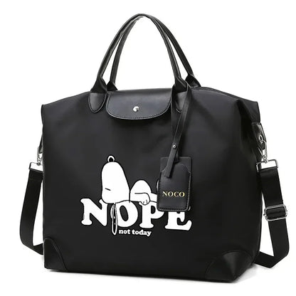 Snoopy Backpack Large Anime Travel Bag For Women 41x16x33cm