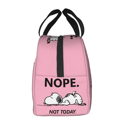 Snoopy Backpack Halloween Insulated Lunch Bag 22x20x13cm