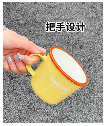 Couple Coffee Mugs Snoopy Cup
