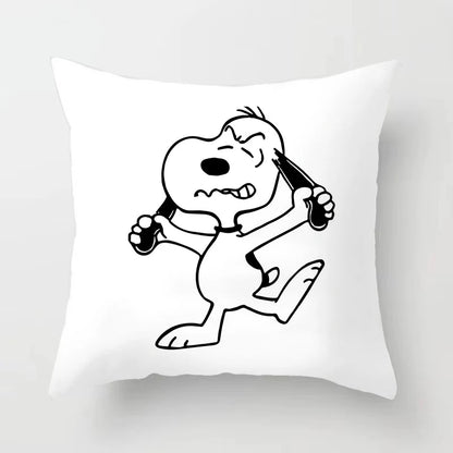 Christmas Theme Pillowcase 45x45cm Snoopy Pillow