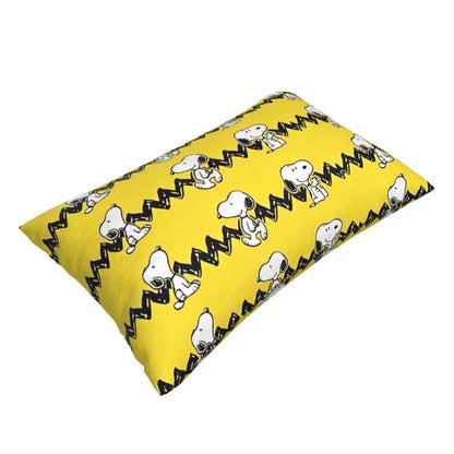 Cute Pillowcase 18in Square Red Snoopy Pillow