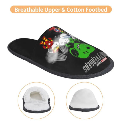 Memory Foam Women Slippers Four Leaf Clover Snoopy Slippers