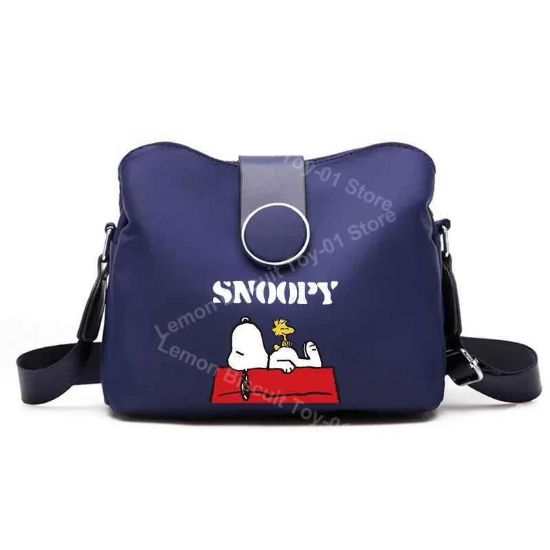 Snoopy Backpack Crossbody Nylon Shoulder Bag Licensed