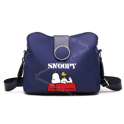 Snoopy Backpack Crossbody Nylon Shoulder Bag Licensed