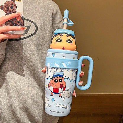 800ml 304 Stainless Steel Insulated Cup Cartoon Snoopy Cup