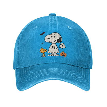 Halloween Pumpkin Baseball Cap Trucker Snoopy Hat