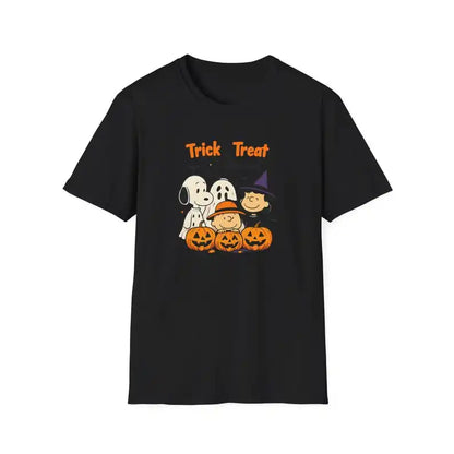 Graphic Halloween Costume Tee Trick Or Treat Snoopy Shirt