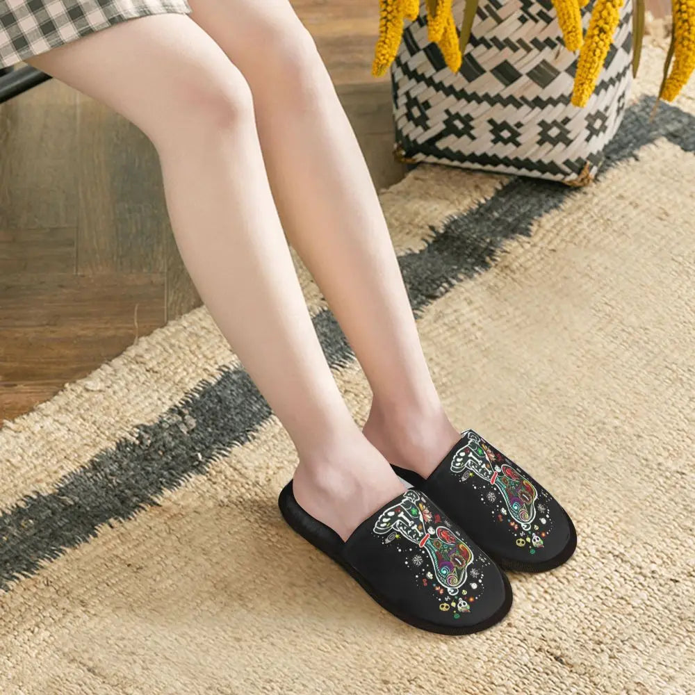 Memory Foam Women Slippers Four Leaf Clover Snoopy Slippers