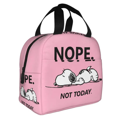 Snoopy Backpack Halloween Insulated Lunch Bag 22x20x13cm