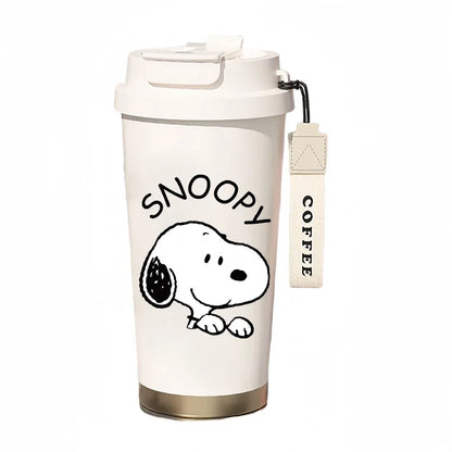 500ml Thermos Bottle Portable Snoopy Cup