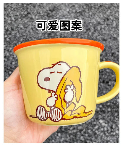 Couple Coffee Mugs Snoopy Cup