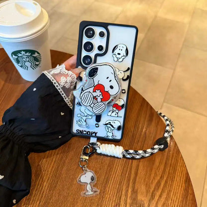 MagSafe Case for Samsung S22 S23 S24 S25 Snoopy Phone Case