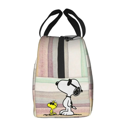 Snoopy Backpack Halloween Insulated Lunch Bag 22x20x13cm