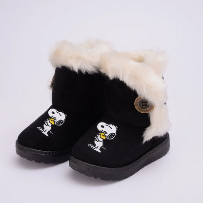 Baby Toddler Non Slip Soft Sole Casual Shoes Snoopy Shoes