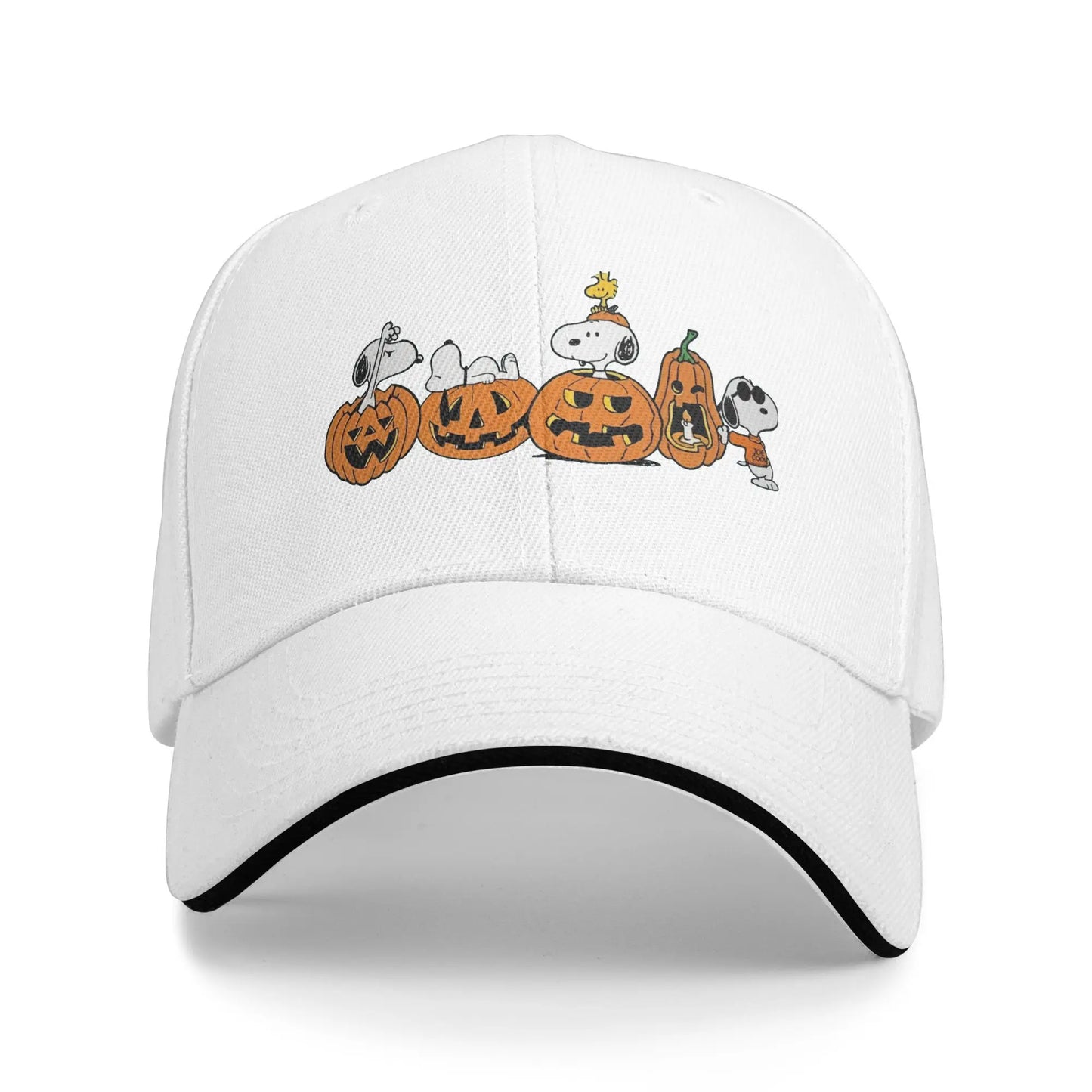 Halloween Pumpkin Cap Baseball Sun Snoopy Hat
